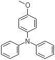 structure of CAS# 4316-51-2, 4-Methoxytriphenylamine