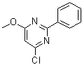 structure of CAS# 4319-72-6, 4-氯-6-甲氧基-2-苯基嘧啶