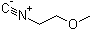 structure of CAS# 43219-50-7, 2-Methoxyethyl isocyanide