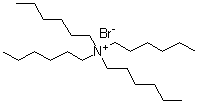 structure of CAS# 4328-13-6, Tetra-n-hexylammonium bromide