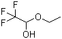 structure of CAS# 433-27-2, 1-Ethoxy-2,2,2-trifluoroethanol