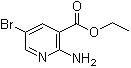 structure of CAS# 433226-06-3, 2-氨基-5-溴烟酸乙酯