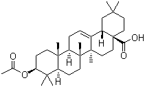 structure of CAS# 4339-72-4, Oleanolic acid 3-acetate