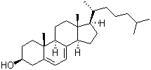 structure of CAS# 434-16-2, 7-去氢胆固醇