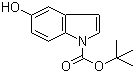 structure of CAS# 434958-85-7, N-Boc-5-羟基吲哚