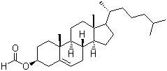 structure of CAS# 4351-55-7, Cholesteryl formate