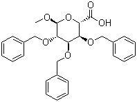 CAS # 4356-82-5, Methyl 2,3,4-tris-O-(phenylmethyl)-beta-D-glucopyranosiduronic acid