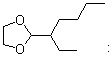 CAS # 4359-47-1, 2-(1-Ethylpentyl)-1,3-dioxolane