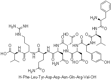 CAS # 436148-17-3, Isomerase, deoxyribonucleate topo-, II (human fragment), L-Phenylalanyl-L-leucyl-L-tyrosyl-L-alpha-aspartyl-L-alpha-aspartyl-L-asparaginyl-L-glutaminyl-L-arginyl-L-valine