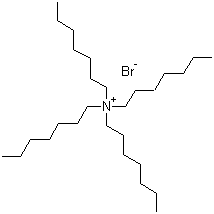 Tetraheptylammonium bromide molecular structure (CAS 4368-51-8)