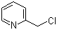 structure of CAS# 4377-33-7, 2-(Chloromethyl)pyridine