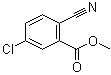 structure of CAS# 439117-38-1, Methyl 5-chloro-2-cyanobenzoate