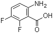 structure of CAS# 442134-72-7, 5,6-Difluoroanthranilic acid