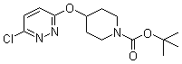 structure of CAS# 442199-16-8, 4-[(6-氯-3-哒嗪基)氧基]-1-哌啶羧酸叔丁酯