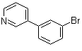 structure of CAS# 4422-32-6, 3-(3-Bromophenyl)pyridine