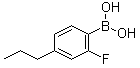 CAS 登录号：442661-38-3, (2-氟-4-丙基苯基)硼酸