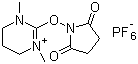 structure of CAS# 443305-33-7, O-琥珀酰亚胺-1,3-二甲基丙基脲六氟磷酸盐