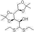CAS # 4435-02-3, 3,4:5,6-Di-O-isopropylidene-D-glucose diethyl mercaptal