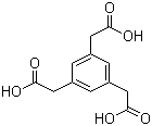 structure of CAS# 4435-67-0, 均苯三乙酸