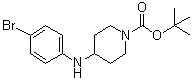 CAS 登录号：443998-65-0, 4-[(4-溴苯基)氨基]哌啶-1-羧酸叔丁酯