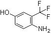 structure of CAS# 445-04-5, 3-(三氟甲基)-4-氨基苯酚