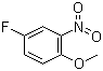 CAS 登录号：445-83-0, 4-氟-2-硝基苯甲醚