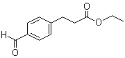structure of CAS# 445483-72-7, 3-(4-甲酰基苯基)丙酸乙酯