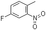 structure of CAS# 446-10-6, 4-氟-2-硝基甲苯