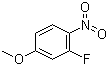 structure of CAS# 446-38-8, 3-氟-4-硝基苯甲醚
