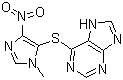 structure of CAS# 446-86-6, Azathioprine