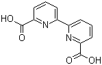 structure of CAS# 4479-74-7, [2,2'-Bipyridine]-6,6'-dicarboxylic acid