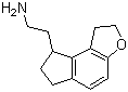 structure of CAS# 448964-37-2, 2,6,7,8-四氢-1H-茚并[5,4-b]呋喃-8-乙胺