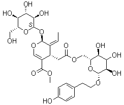 structure of CAS# 449733-84-0, 特女贞苷