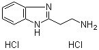 structure of CAS# 4499-07-4, 1H-Benzimidazole-2-ethanamine dihydrochloride