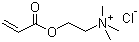 structure of CAS# 44992-01-0, Acryloyloxyethyltrimethyl ammonium chloride