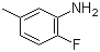 structure of CAS# 452-84-6, 2-氟-5-甲基苯胺