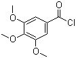 structure of CAS# 4521-61-3, 3,4,5-三甲氧基苯甲酰氯