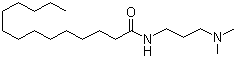 structure of CAS# 45267-19-4, Myristamidopropyl dimethylamine