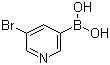 CAS 登录号：452972-09-7, 5-溴吡啶-3-硼酸