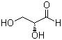 structure of CAS# 453-17-8, D-(+)-甘油醛