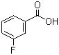 structure of CAS# 455-38-9, 3-Fluorobenzoic acid