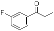 structure of CAS# 455-67-4, 3-Fluoropropiophenone