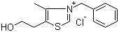 structure of CAS# 4568-71-2, 3-苄基-5-羟乙基-4-甲基氯化噻唑鎓
