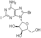 CAS # 457060-99-0, 8-Bromo-2-iodoadenosine
