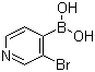 structure of CAS# 458532-99-5, 3-溴吡啶-4-硼酸