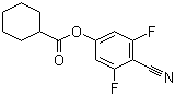 CAS 登录号：458549-24-1, 环己烷甲酸 4-氰基-3,5-二氟苯酯