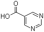 structure of CAS# 4595-61-3, 嘧啶-5-羧酸
