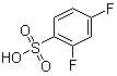 structure of CAS# 46020-63-7, 2,4-二氟苯磺酸