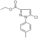 structure of CAS# 460331-53-7, 5-氯-1-(4-甲基苯基)-1H-吡唑-3-羧酸乙酯