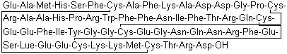 Ecallantide molecular structure (CAS 460738-38-9)